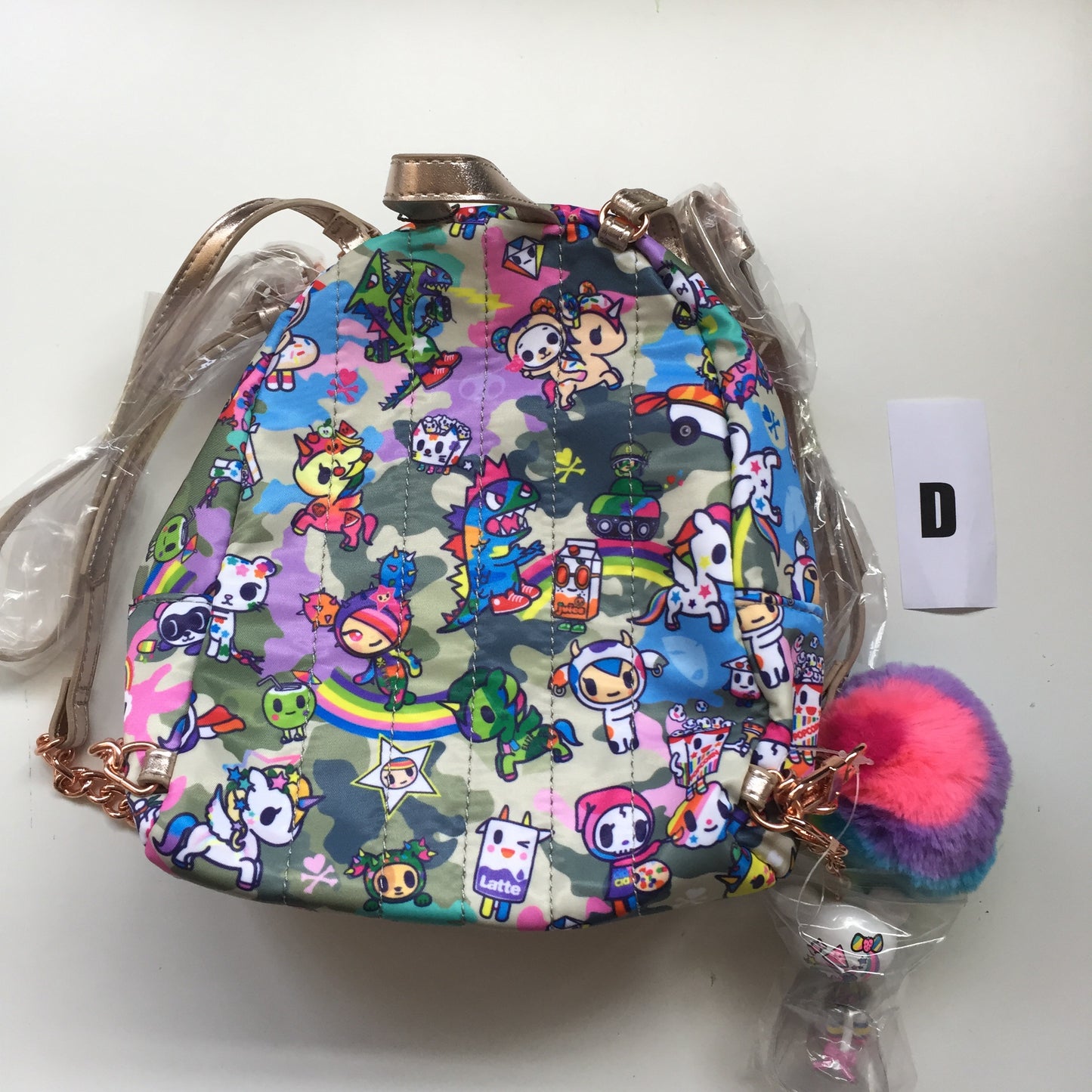tokidoki - Camo Kawaii Mini Backpack