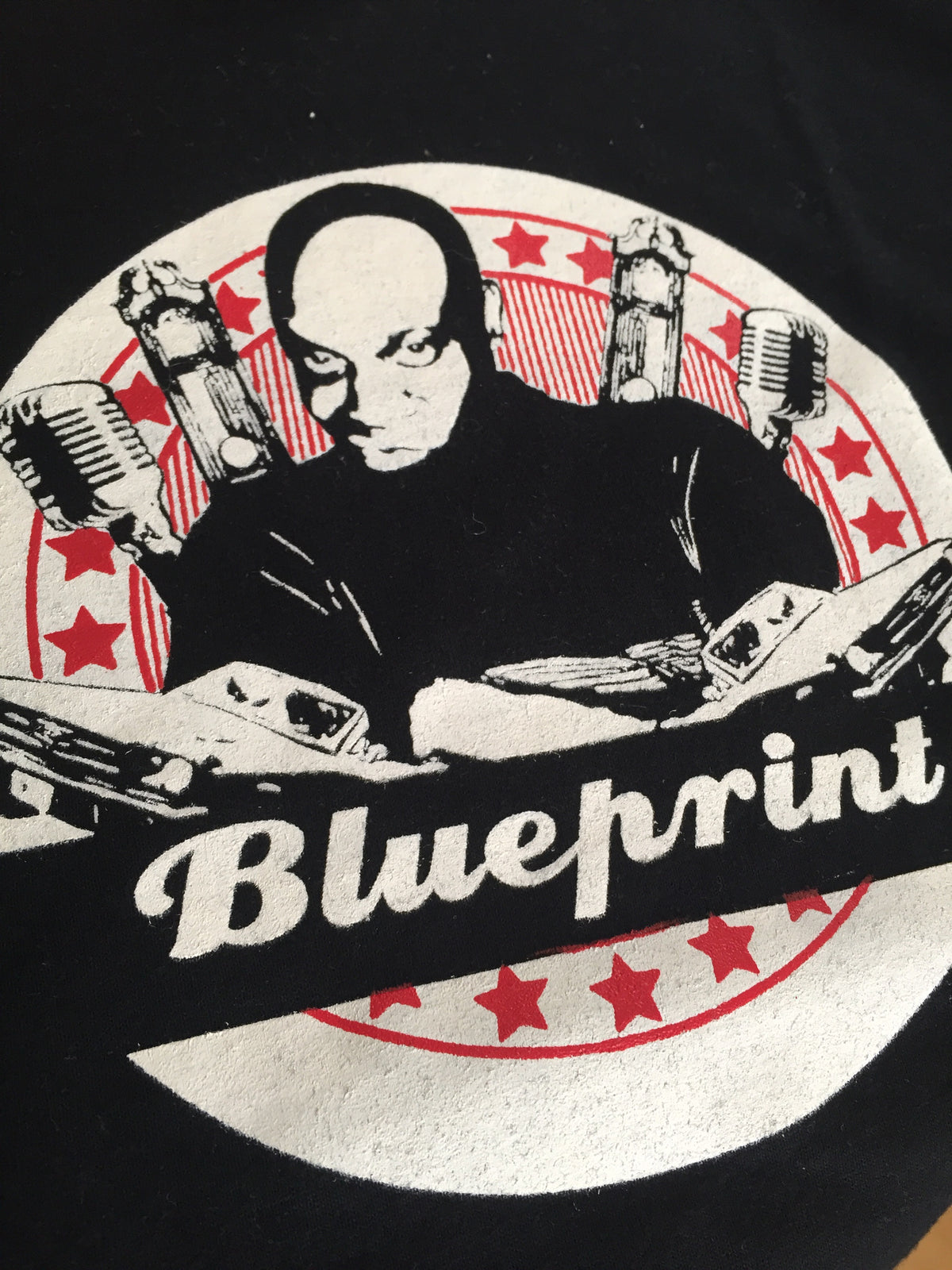 Blueprint - Mic & Cars Men's Shirt, Black