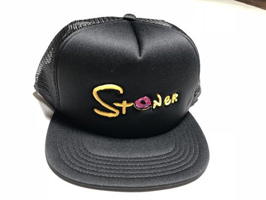 Brooklyn Projects - Stoner Trucker Hat, Black