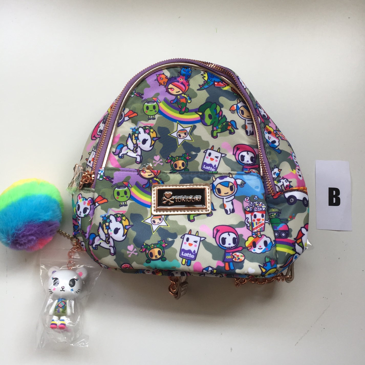 tokidoki - Camo Kawaii Mini Backpack – The Giant Peach