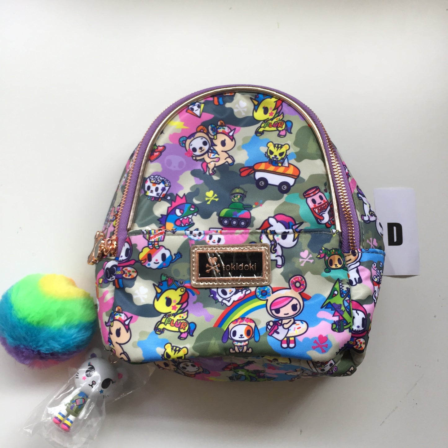 tokidoki - Camo Kawaii Mini Backpack