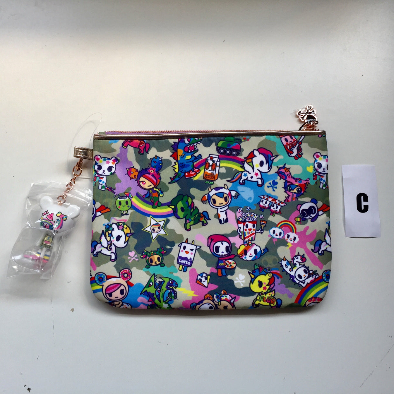 tokidoki - Camo Kawaii Zip Pouch – The Giant Peach