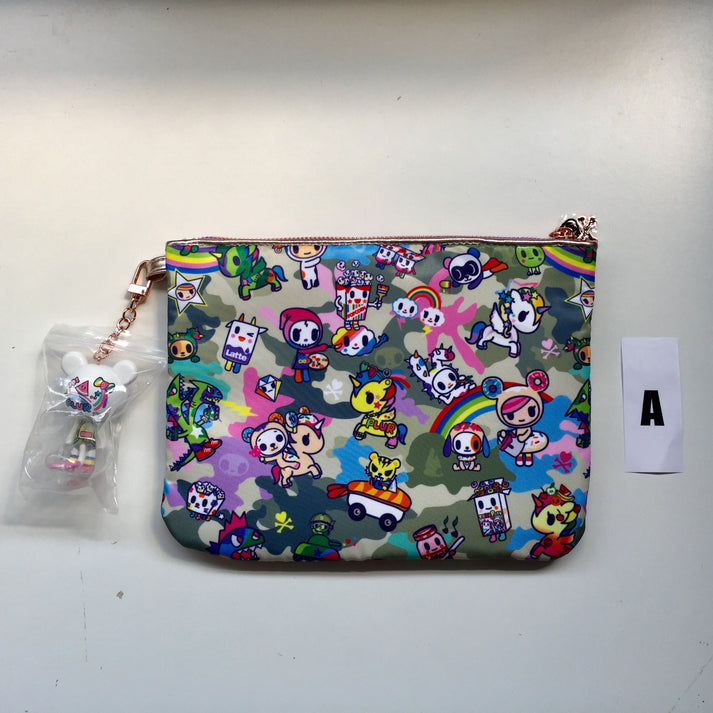 tokidoki - Camo Kawaii Zip Pouch – The Giant Peach
