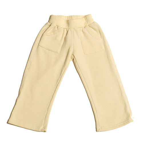 Loyal Army - Toddler Bottom Pants, Ivory - The Giant Peach