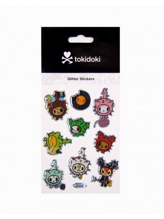 tokidoki - Cactus Glitter Stickers - The Giant Peach