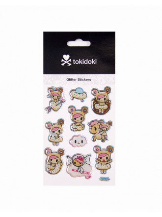 tokidoki - Donutella Glitter Stickers - The Giant Peach