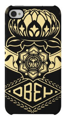Incase x Shepard Fairey - Lotus Ornament Case for iPhone 4 & 4s - The Giant Peach
