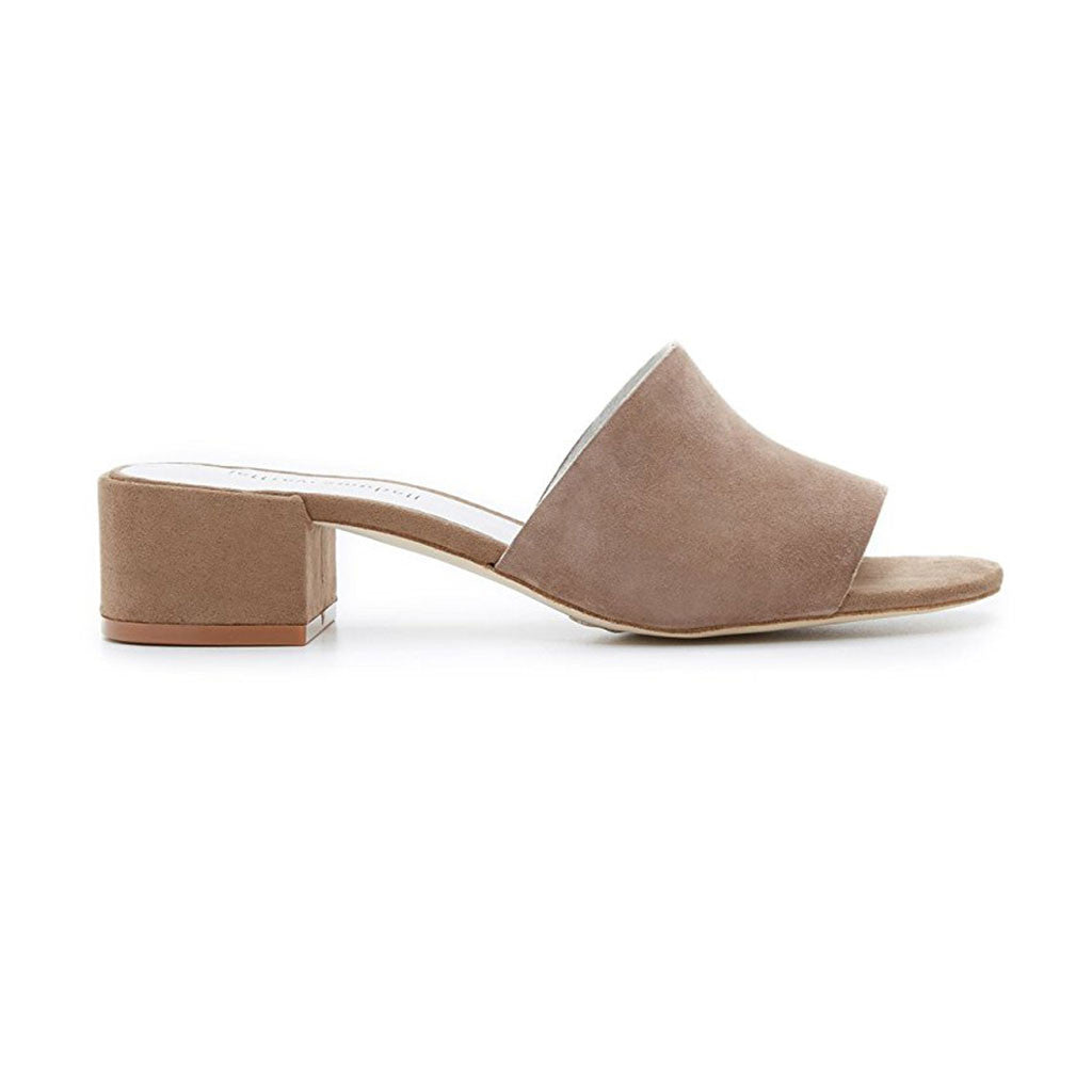 Jeffrey Campbell - Beaton Mules, Nude Suede - The Giant Peach