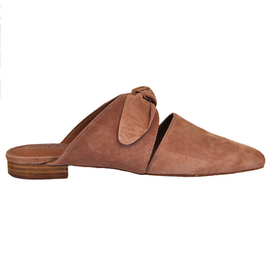 Jeffrey Campbell - Charlin Mules, Blush Suede - The Giant Peach