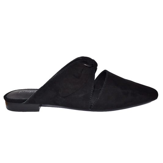 Jeffrey Campbell - Charlin Mules, Black Suede - The Giant Peach