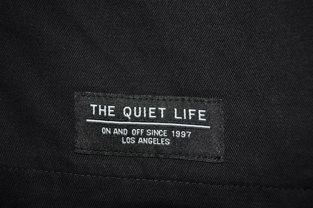 The Quiet Life - Jones Men's Canvas Jacket, Black - The Giant Peach