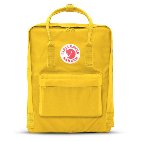 Fjallraven - Kanken Backpack, Warm Yellow - The Giant Peach