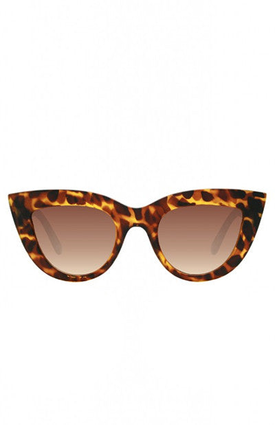Quay Australia - Kitti Sunglasses, Shiny Tortoise - The Giant Peach