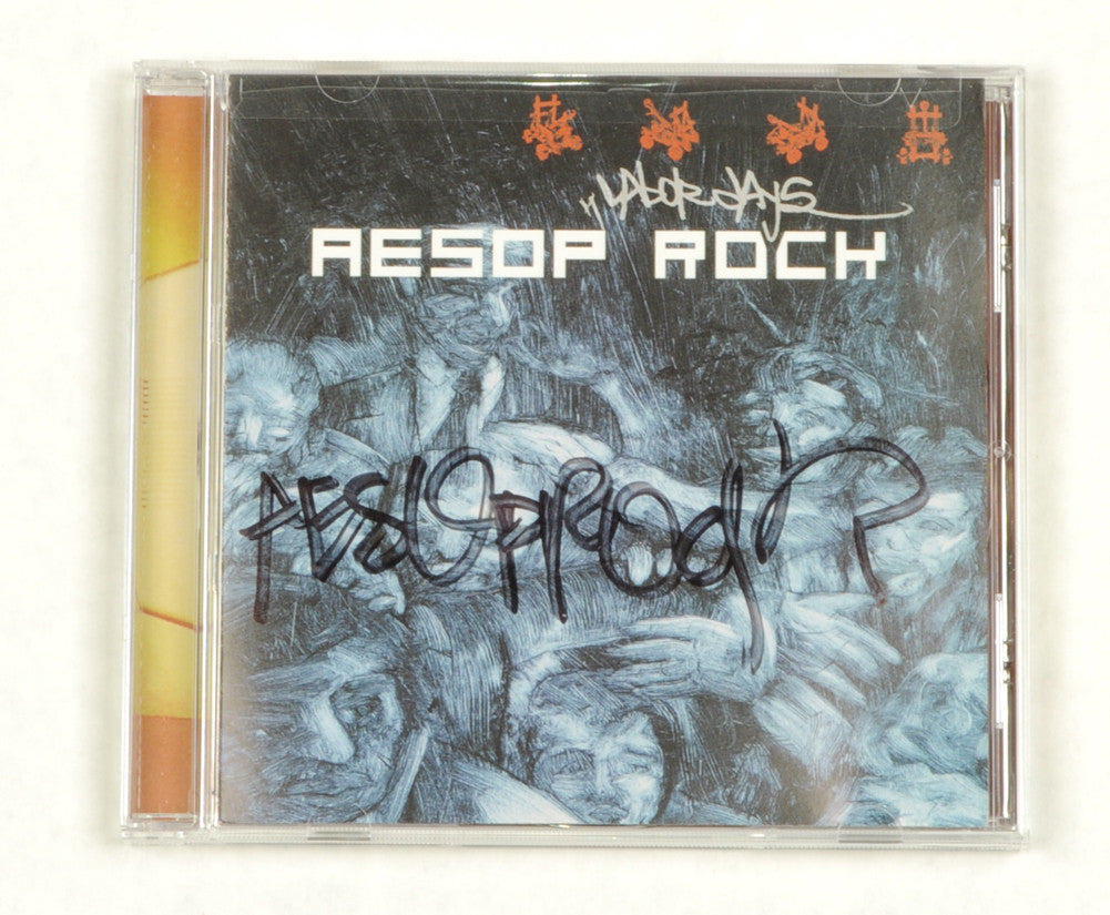Aesop Rock - Labor Days, CD (autographed) - The Giant Peach