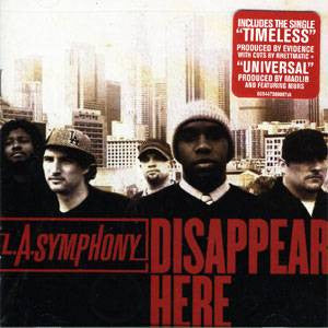 LA Symphony - Disappear Here, CD - The Giant Peach