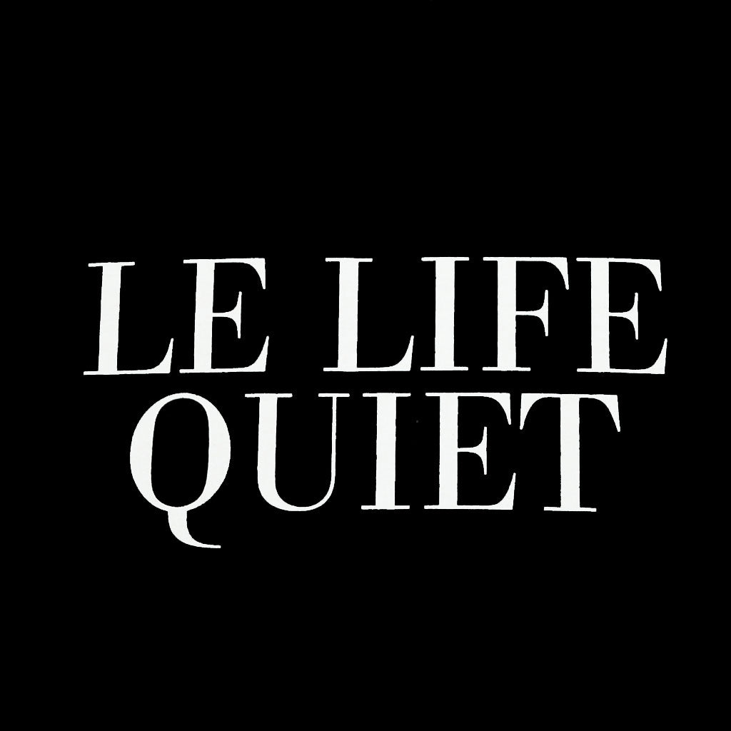 The Quiet Life - Le Life Quiet Men's Shirt, Black - The Giant Peach
