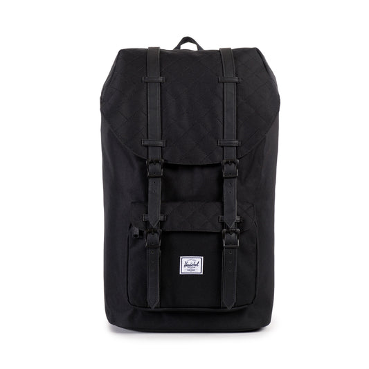 Herschel Supply Co. - Little America Backpack, Black Quilted - The Giant Peach