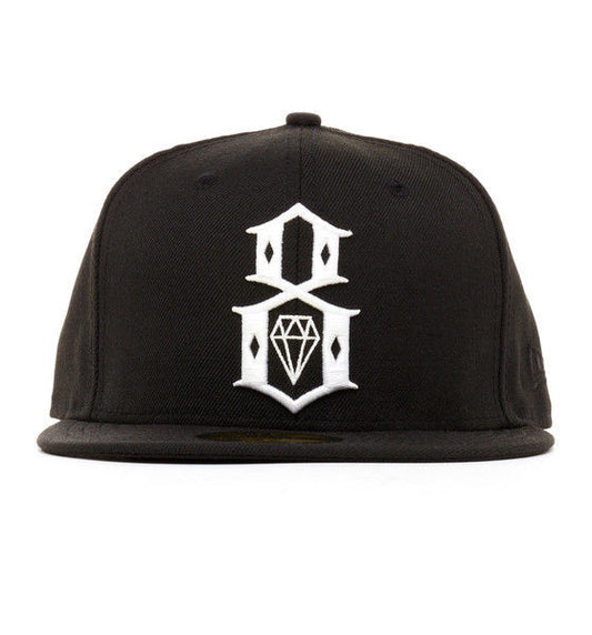 REBEL8 - S.I. Logo w/Underbrim Snapback Hat, Black - The Giant Peach