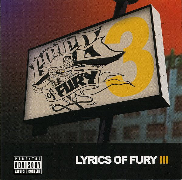 Lyrics Of Fury 3, CD