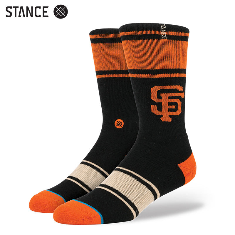 Stance - Gigantes Men's Socks, Black - The Giant Peach