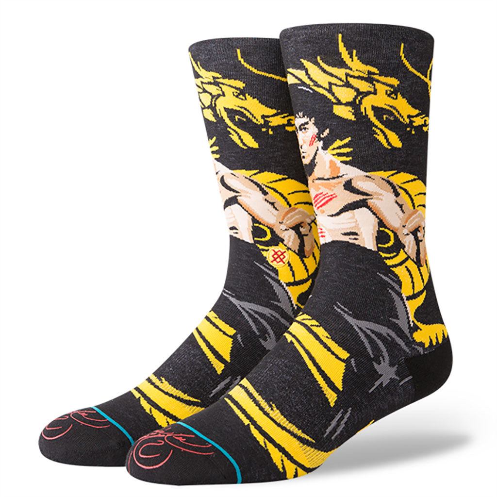 Stance x Bruce Lee - Dragon Men's Socks, Black
