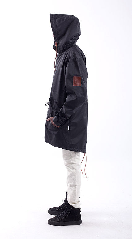 Akomplice VSOP -  The Mickey Men's Trench Jacket, Black - The Giant Peach