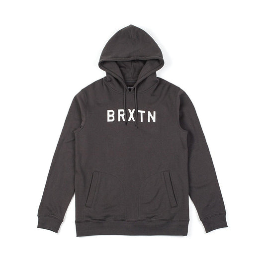 Brixton - Murray Men's Hoodie, Washed Black - The Giant Peach