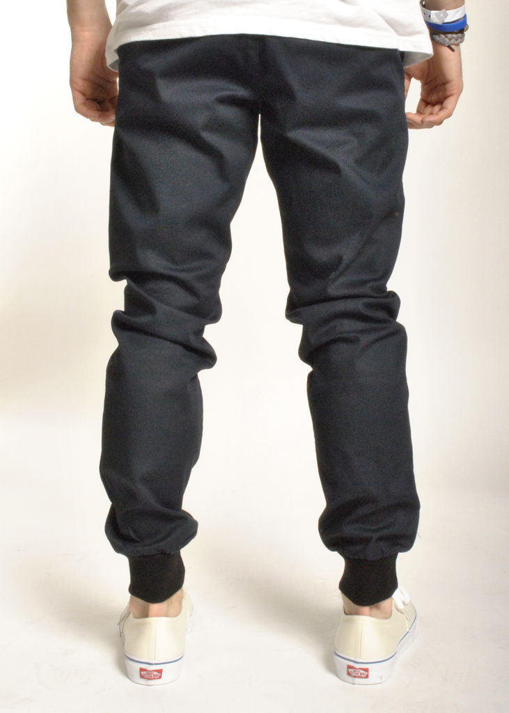 Rustic Dime - Sunset Jogger, Navy Stretch Twill - The Giant Peach