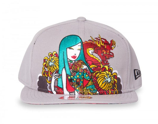 tokidoki - Ready to Strike Snapback Hat, Grey - The Giant Peach