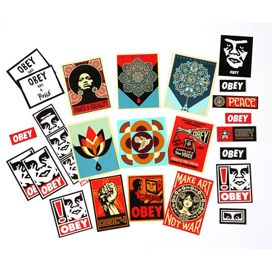 OBEY - Sticker Pack 5, Assorted