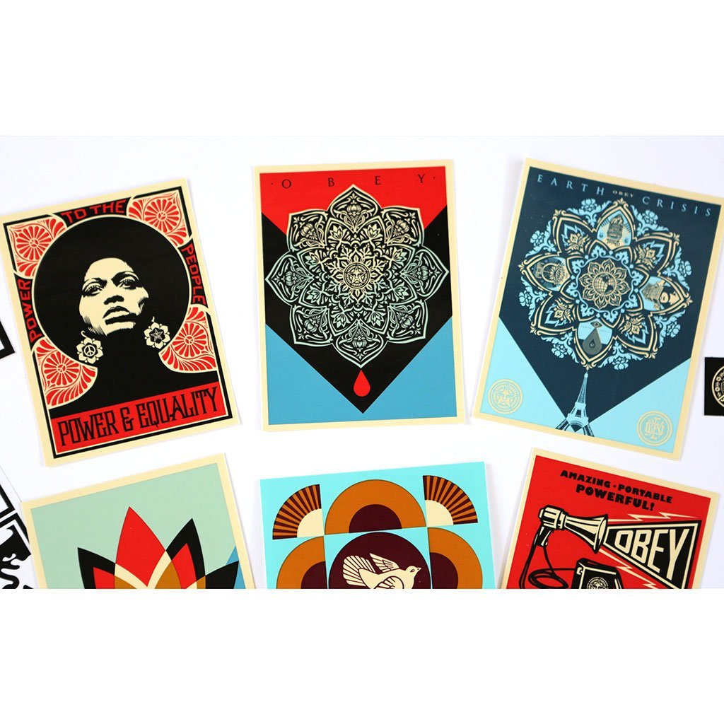 OBEY - Sticker Pack 5, Assorted