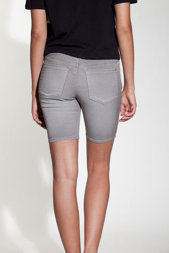 OBEY - Lean & Mean Natural Women's Shorts, Grey - The Giant Peach