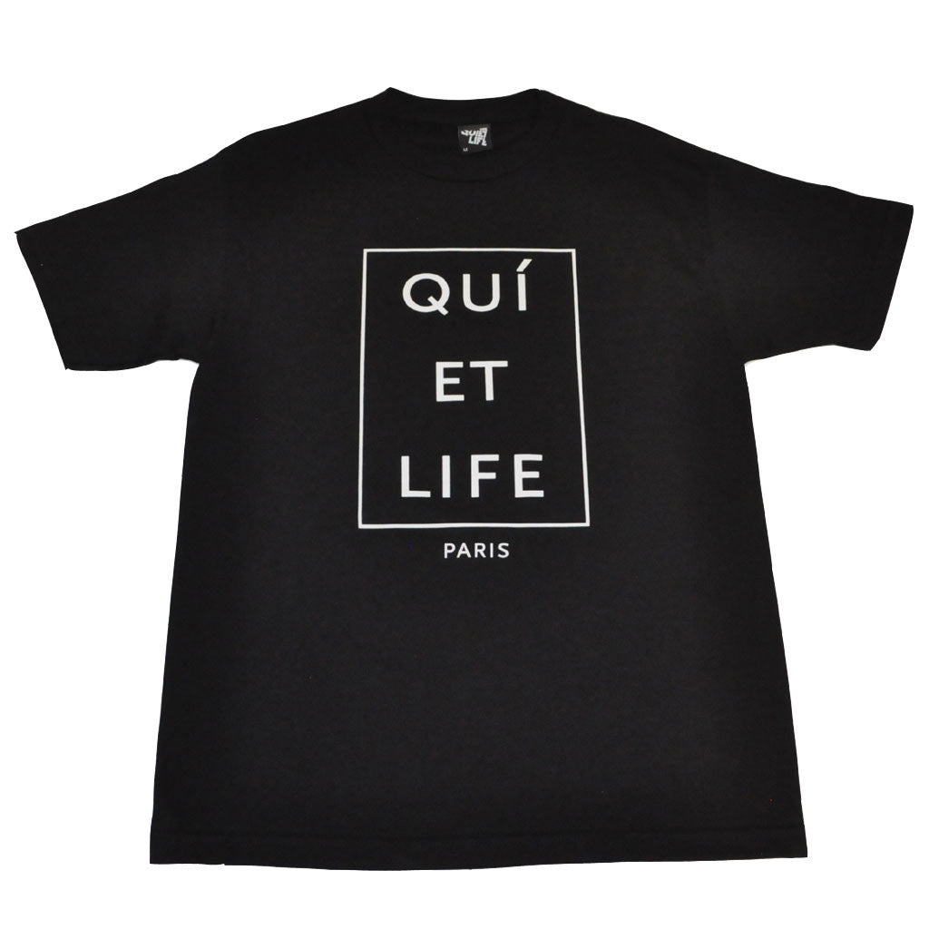 The Quiet Life - Paris Men's Shirt, Black - The Giant Peach