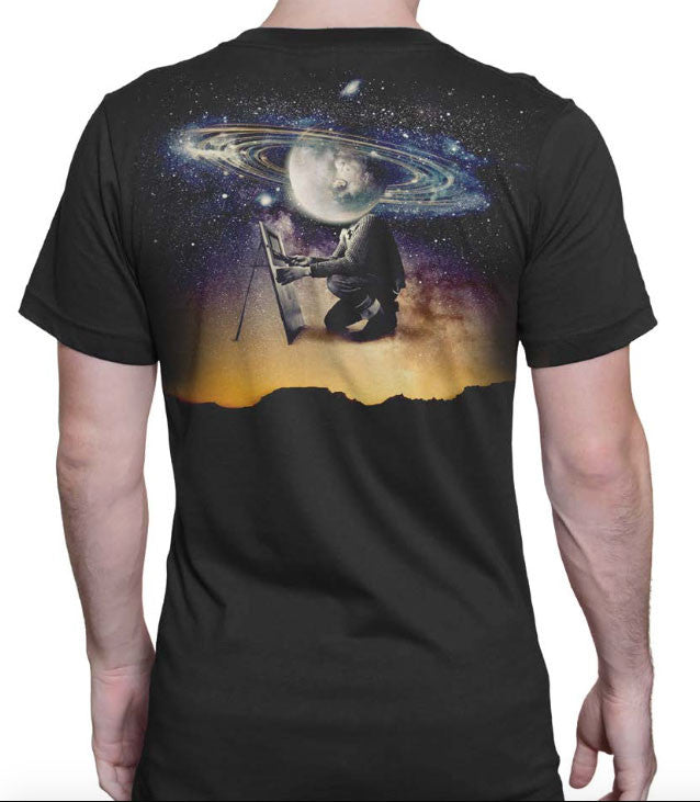 Imaginary Foundation - Planetary Dawn Men's Shirt, Black - The Giant Peach