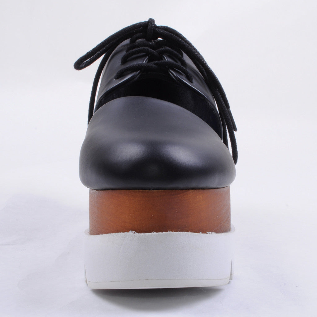 Jeffrey Campbell - Ponchik Shoes, Black/White - The Giant Peach