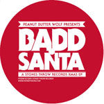 Peanut Butter Wolf - Badd Santa, 12" Vinyl - The Giant Peach