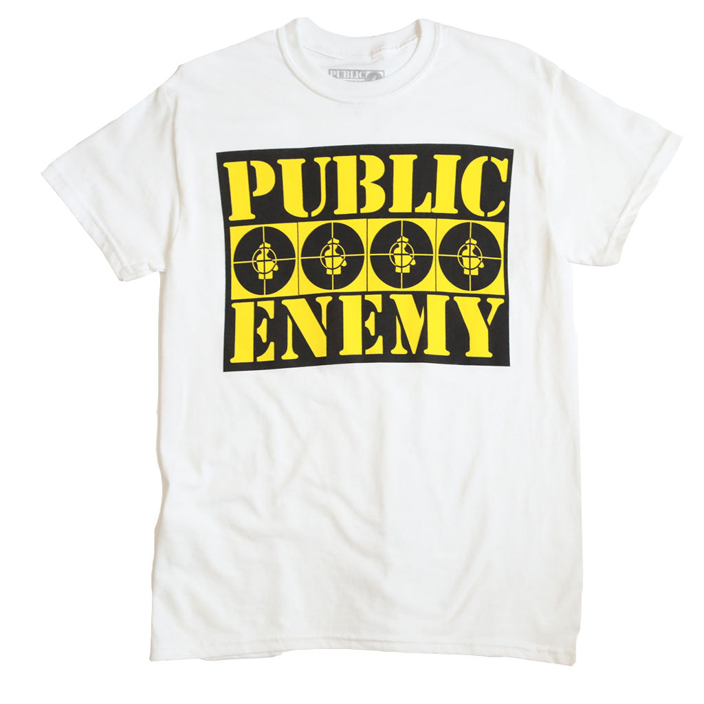 Public Enemy Men's Shirt, White