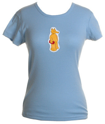 Quasimoto - Cartoon Women's Shirt, Baby Blue - The Giant Peach