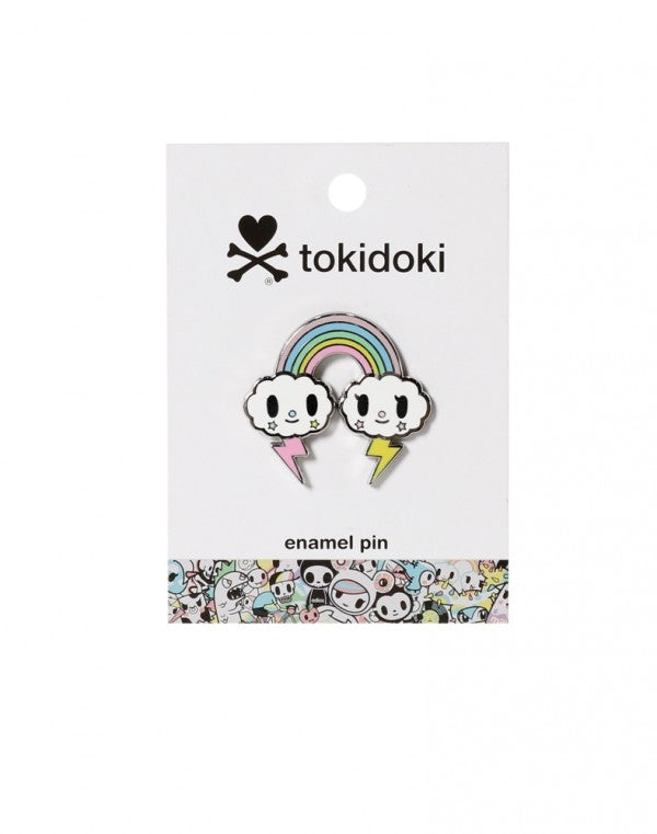 tokidoki - Pastel Pop Rainbow Enamel Pin - The Giant Peach