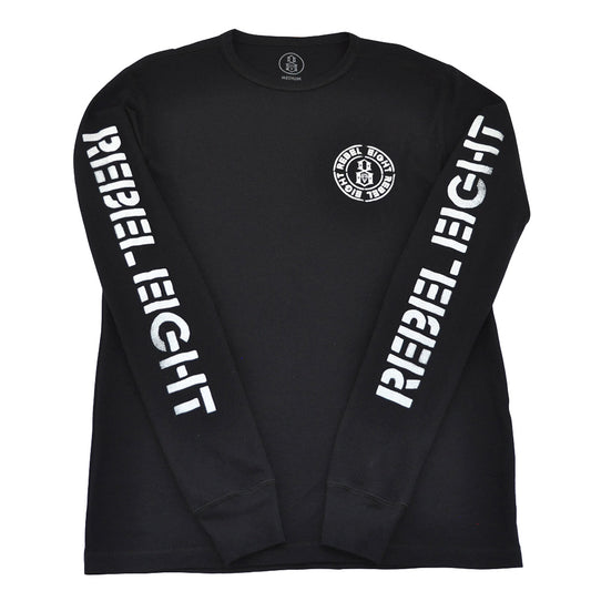 REBEL8 - Blotch Men's Thermal, Black - The Giant Peach