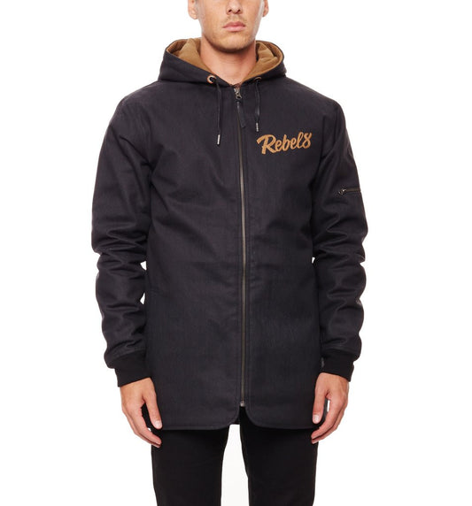 REBEL8 - Disrupter Men's Jacket, Black - The Giant Peach