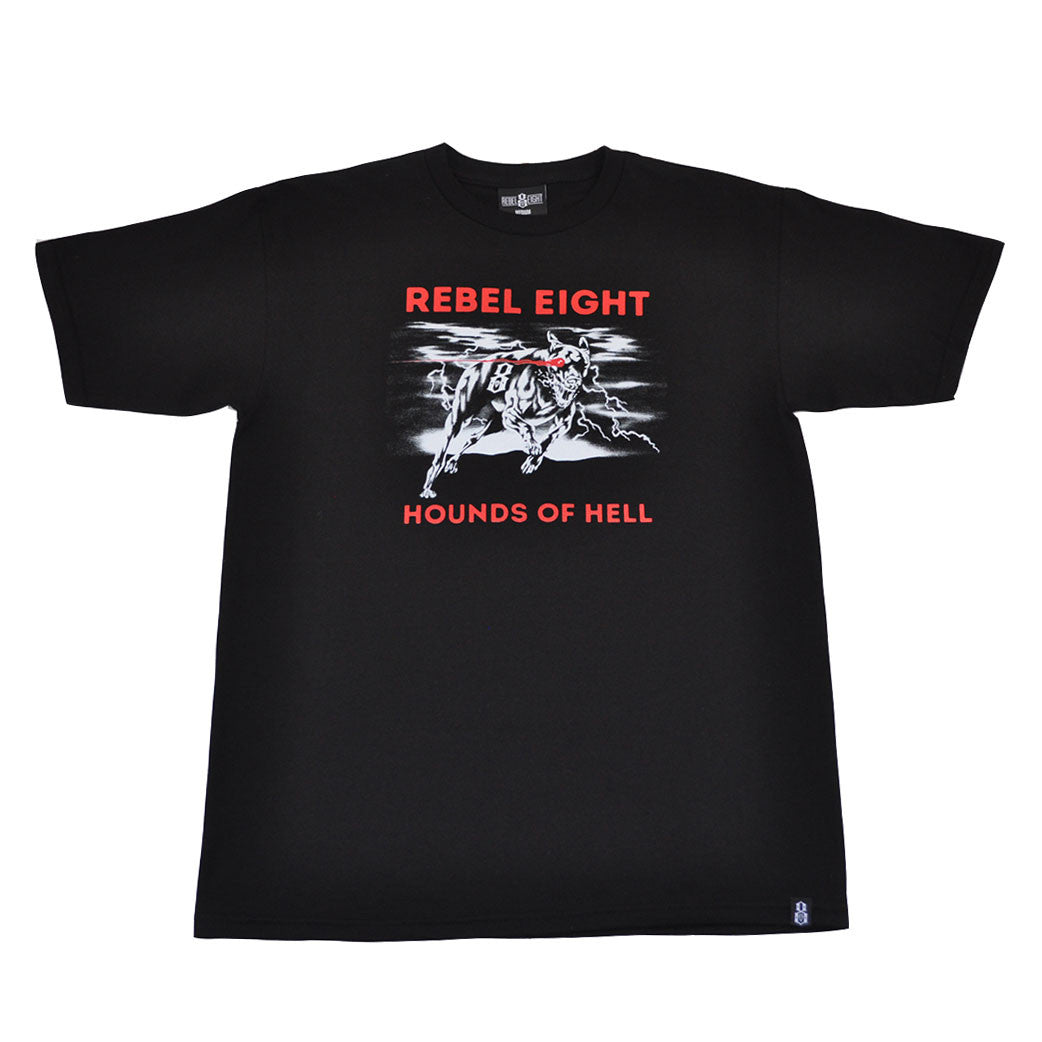 REBEL8 - Hellhound Men's Shirt, Black - The Giant Peach