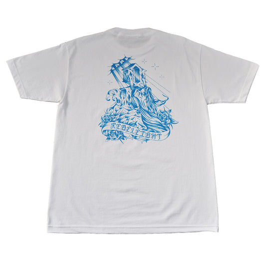 REBEL8 - Sanctified Men's Shirt, White - The Giant Peach