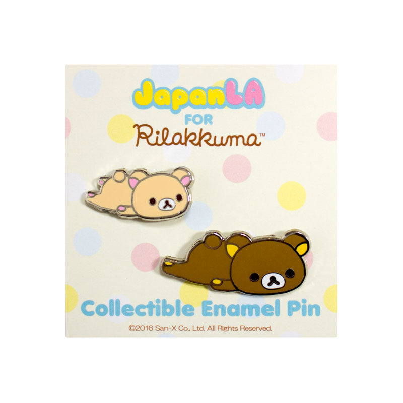JapanLA - Relaxed Friends Enamel Pin - The Giant Peach