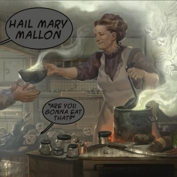 Hail Mary Mallon -  Are You Gonna Eat That?, 2xLP Green Vinyl - The Giant Peach