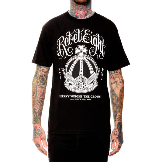 REBEL8 - Rulers Men's Shirt, Black - The Giant Peach