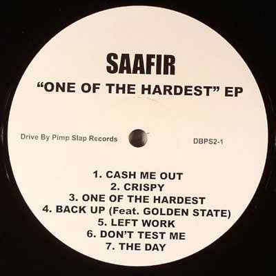 Saafir - One of the Hardest, EP Vinyl - The Giant Peach