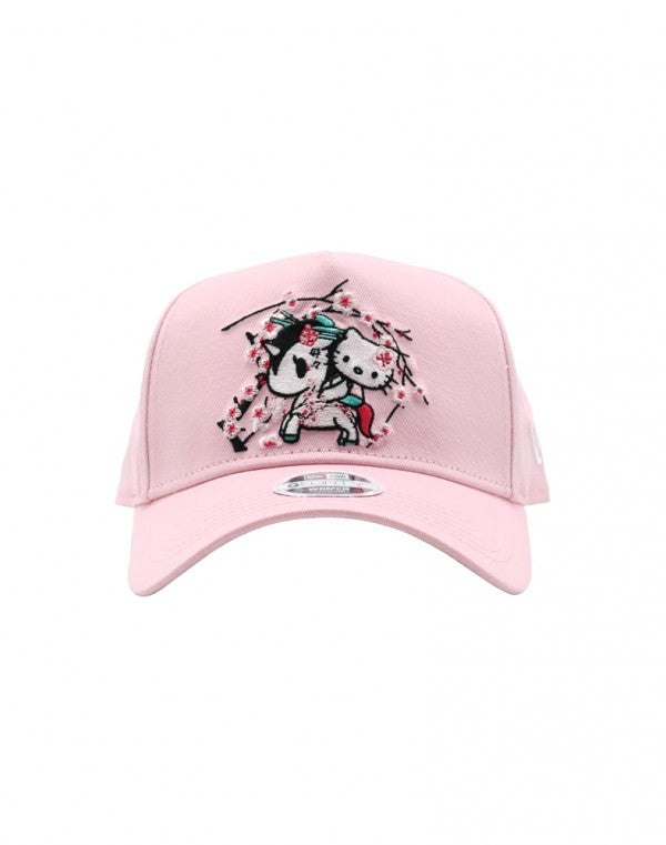 tokidoki x Hello Kitty- Sakura Kitty Snapback Hat, Pink