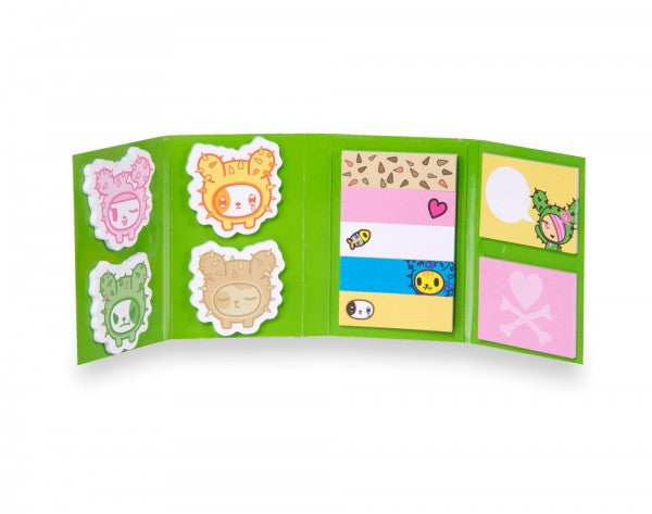 tokidoki - Sandy Cactus Friends Sticky Note Booklet - The Giant Peach