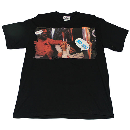 Definitive Jux - Say It Men's Shirt, Black - The Giant Peach